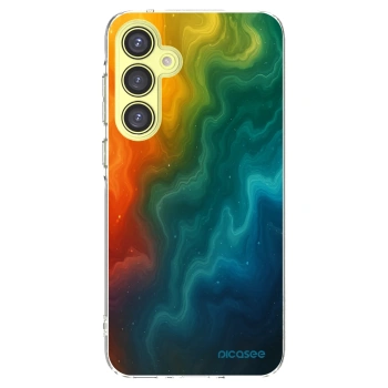 Picasee Samsung Galaxy A35 5G A356B Hülle - Transparentes Silikon - Solar