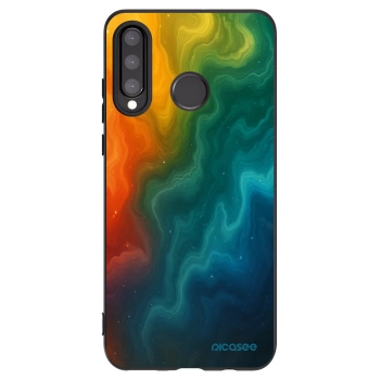 Picasee Huawei P30 Lite Hülle - Schwarzes Silikon - Solar