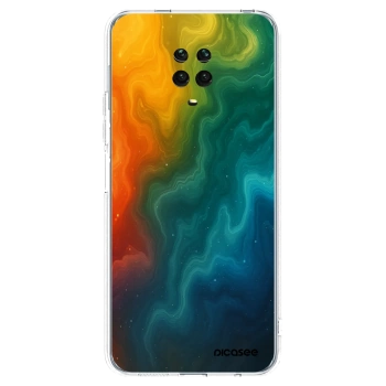 Picasee Xiaomi Redmi Note 9S Hülle - Transparentes Silikon - Solar