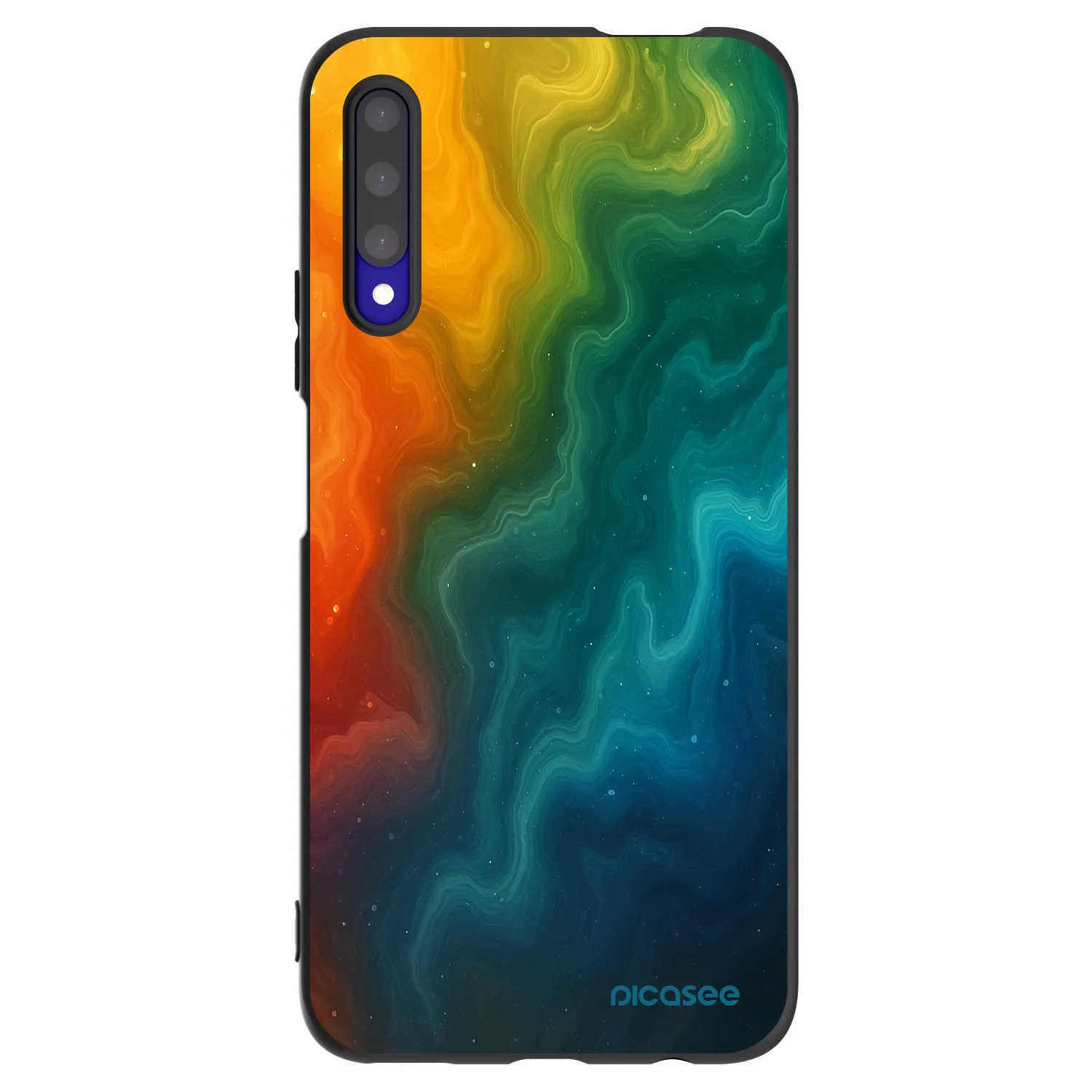 Picasee Honor 9X Pro Hülle - Schwarzes Silikon - Solar