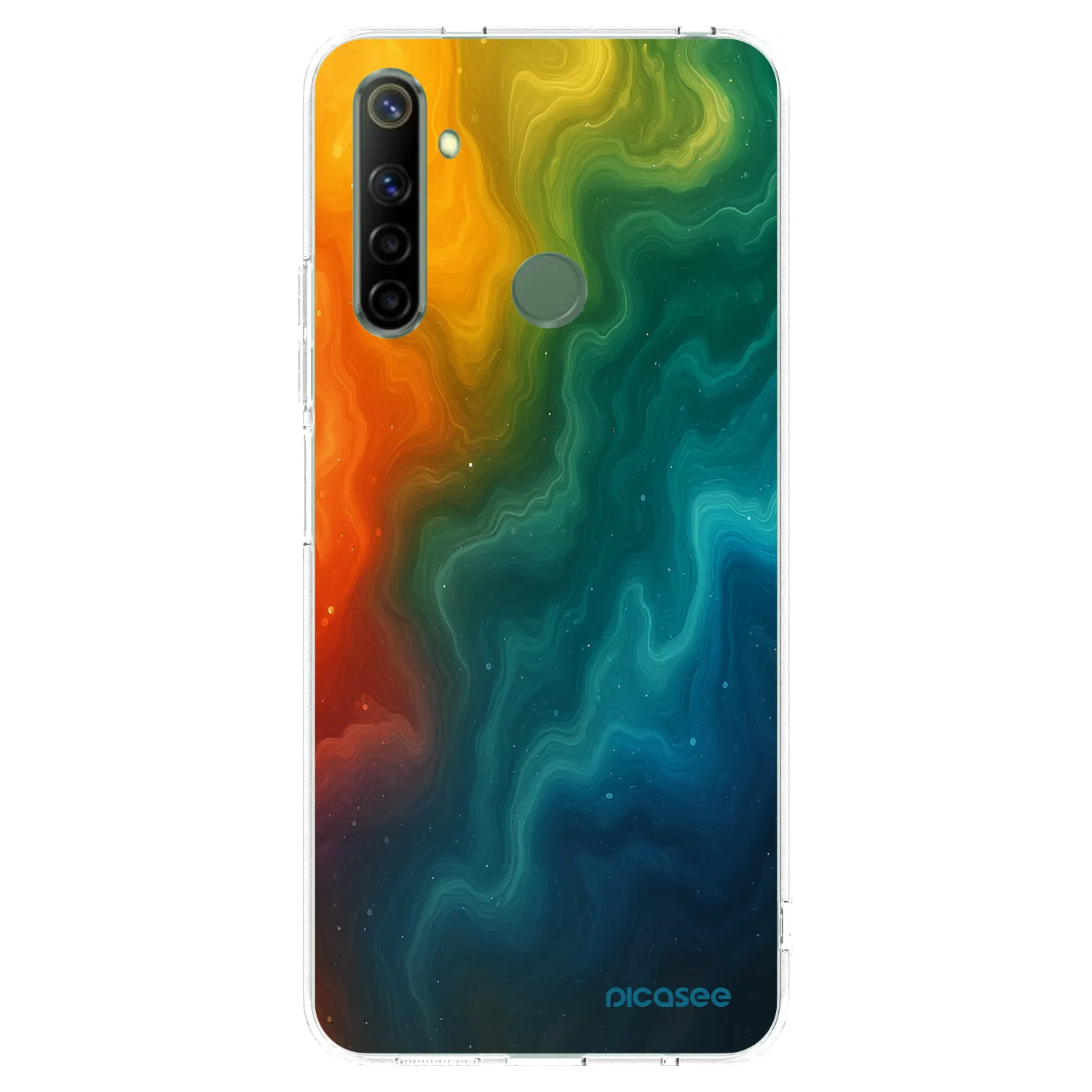Picasee Realme 6i Hülle - Transparentes Silikon - Solar