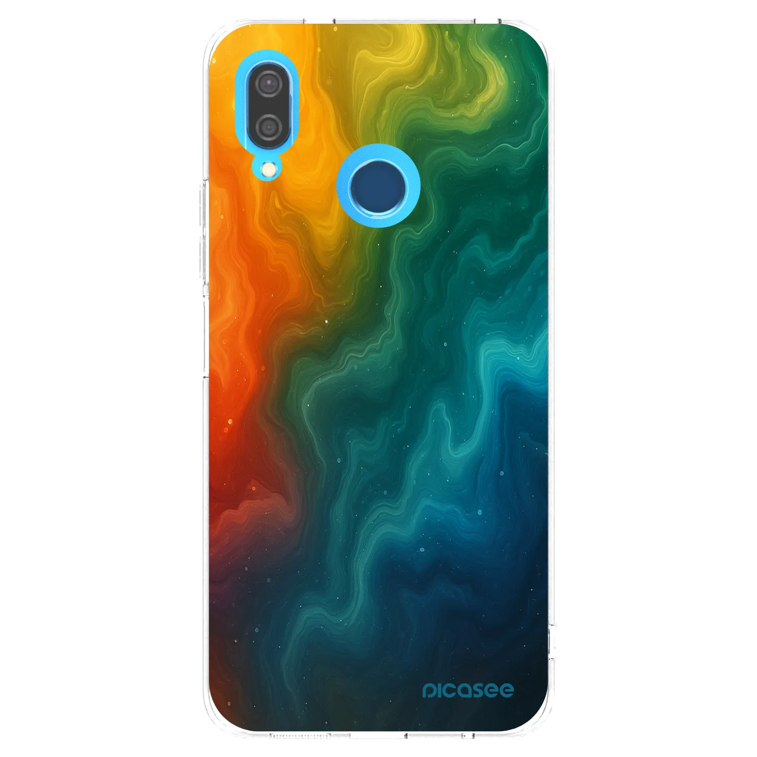 Picasee Huawei P20 Lite Hülle - Transparentes Silikon - Solar