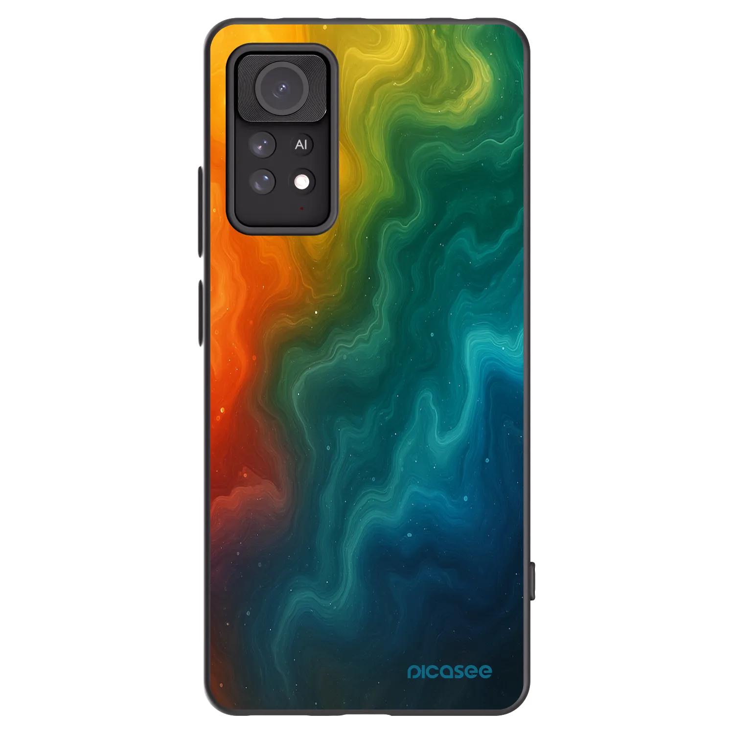 Picasee Xiaomi Redmi Note 11 Pro 5G Hülle - Schwarzes Silikon - Solar