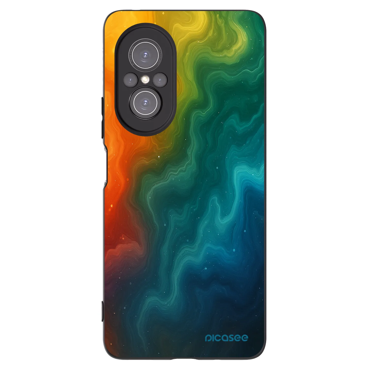 Picasee Huawei Nova 9 SE Hülle - Schwarzes Silikon - Solar