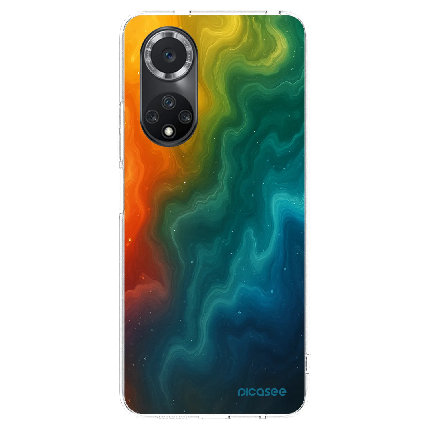 Picasee Huawei Nova 9 SE Hülle - Transparentes Silikon - Solar