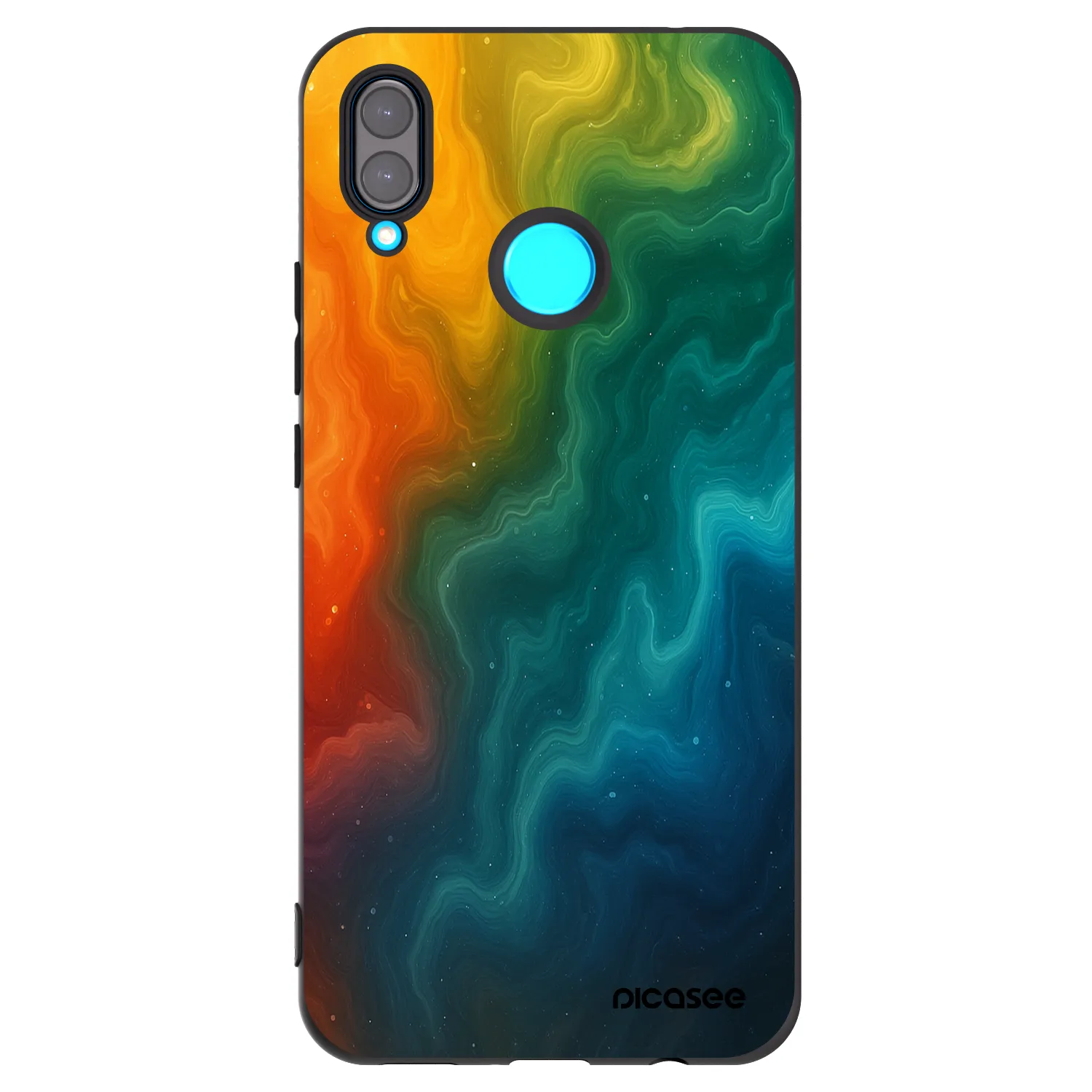 Picasee Huawei Nova 3 Hülle - Schwarzes Silikon - Solar