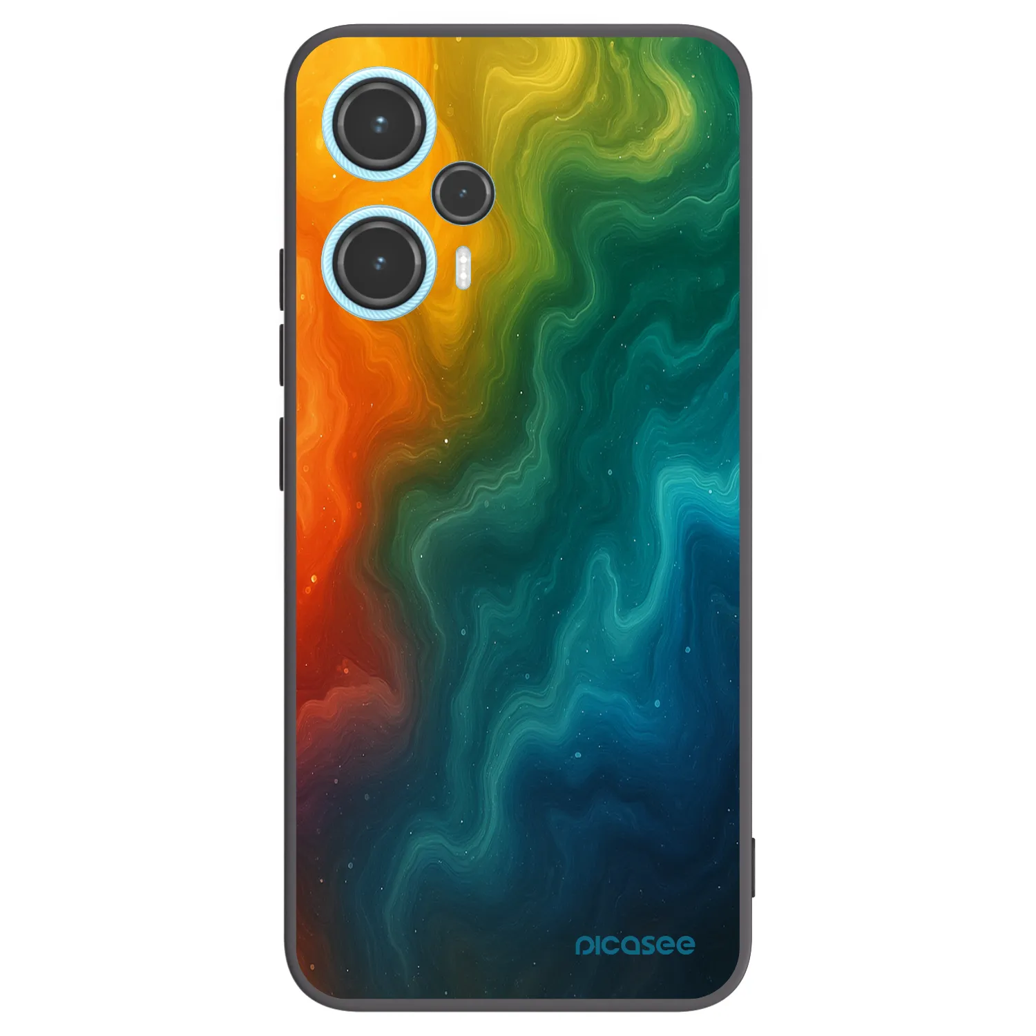 Picasee Xiaomi Poco F5 Hülle - Schwarzes Silikon - Solar