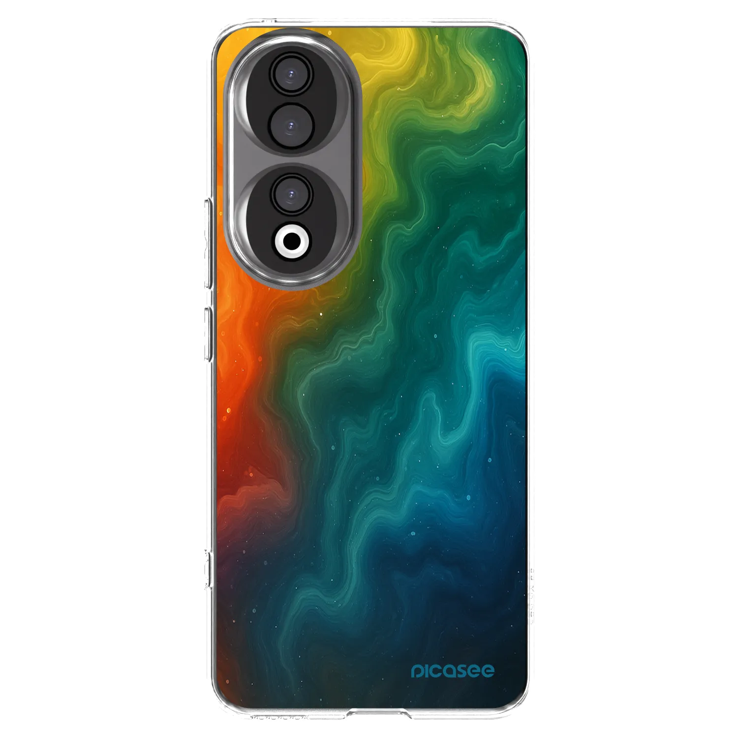 Picasee Honor 90 5G Hülle - Transparentes Silikon - Solar