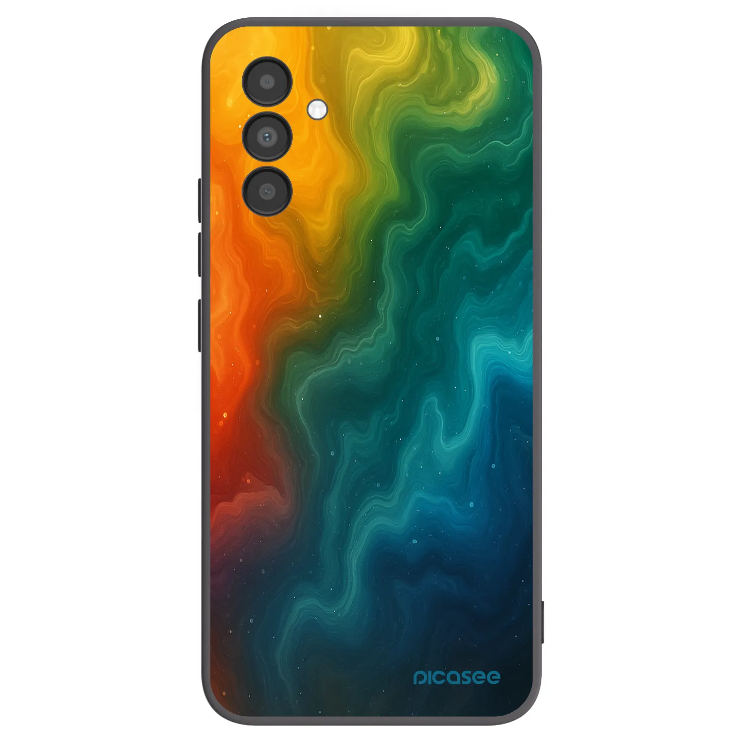 Picasee Samsung Galaxy A04s A047F Hülle - Schwarzes Silikon - Solar