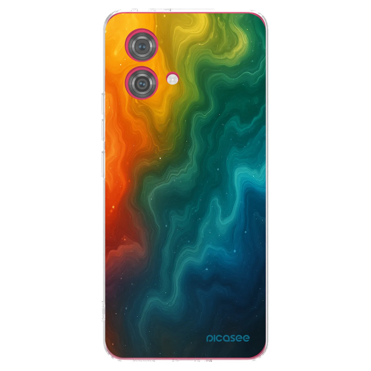 Picasee Motorola Moto G84 5G Hülle - Transparentes Silikon - Solar