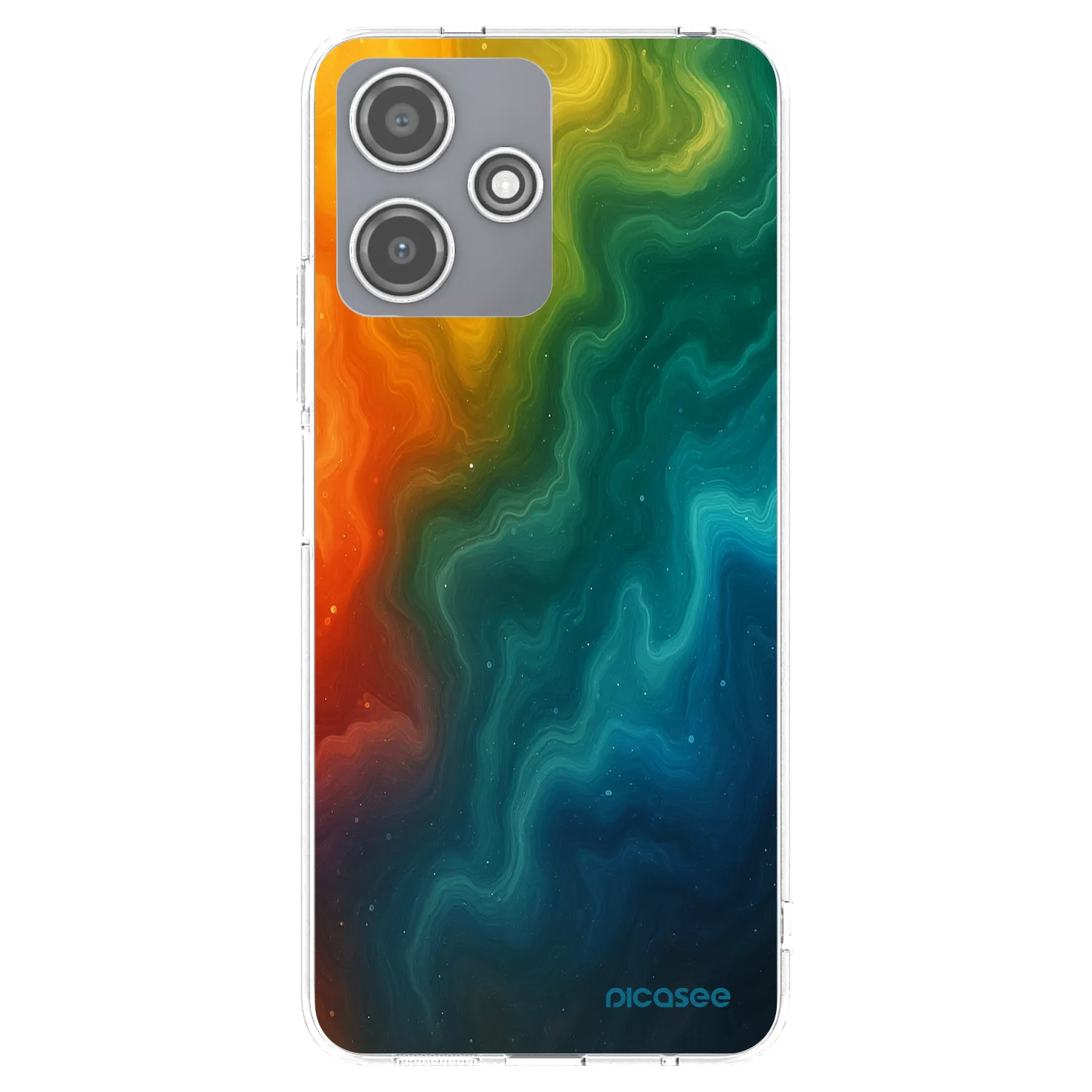 Picasee Xiaomi Redmi 12 5G Hülle - Transparentes Silikon - Solar