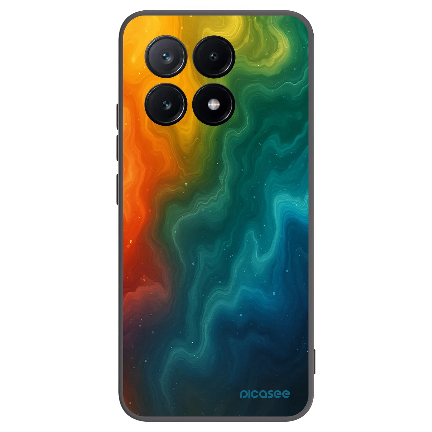 Picasee Xiaomi Poco X6 Pro Hülle - Schwarzes Silikon - Solar