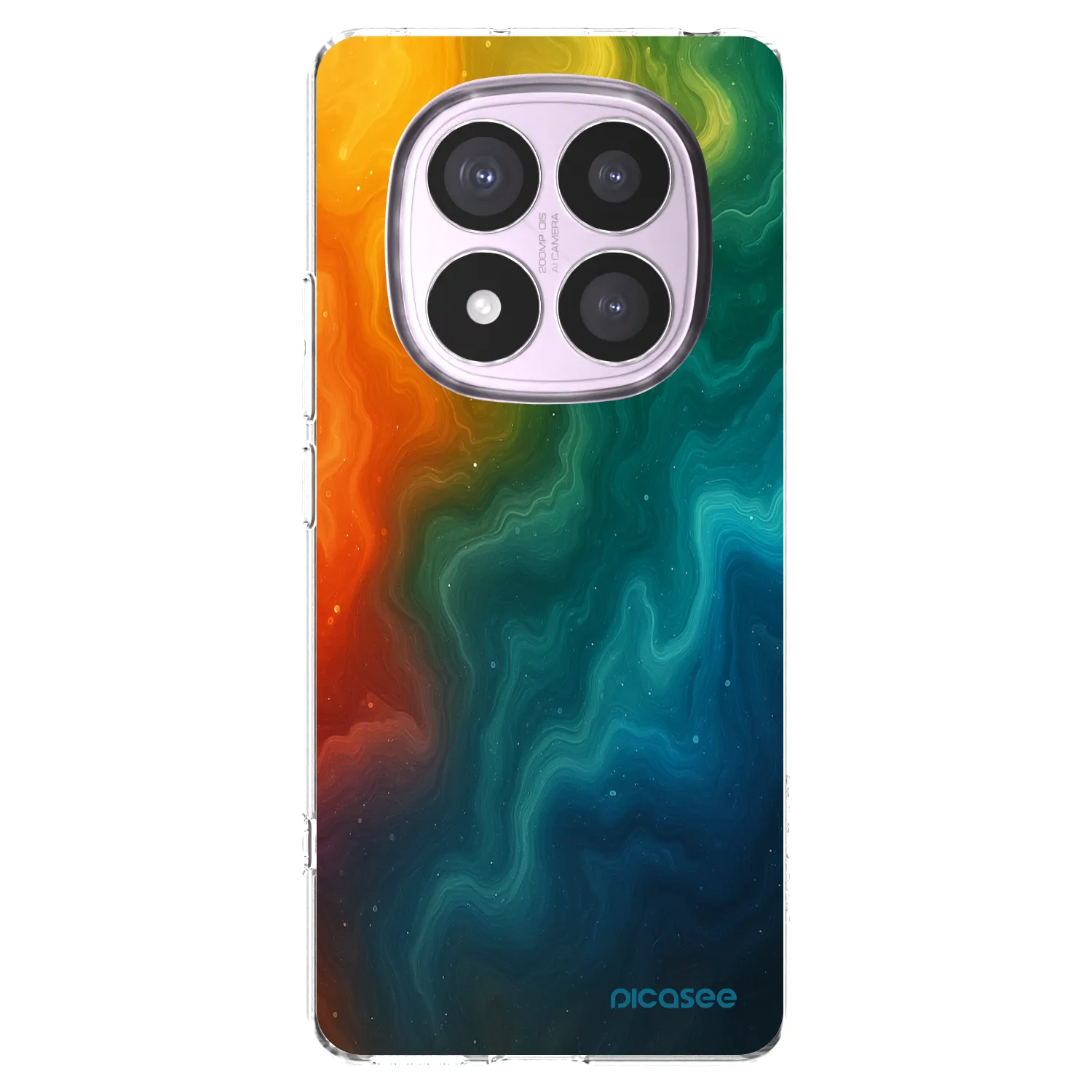 Picasee Xiaomi Redmi Note 14 Pro 5G Hülle - Transparentes Silikon - Solar