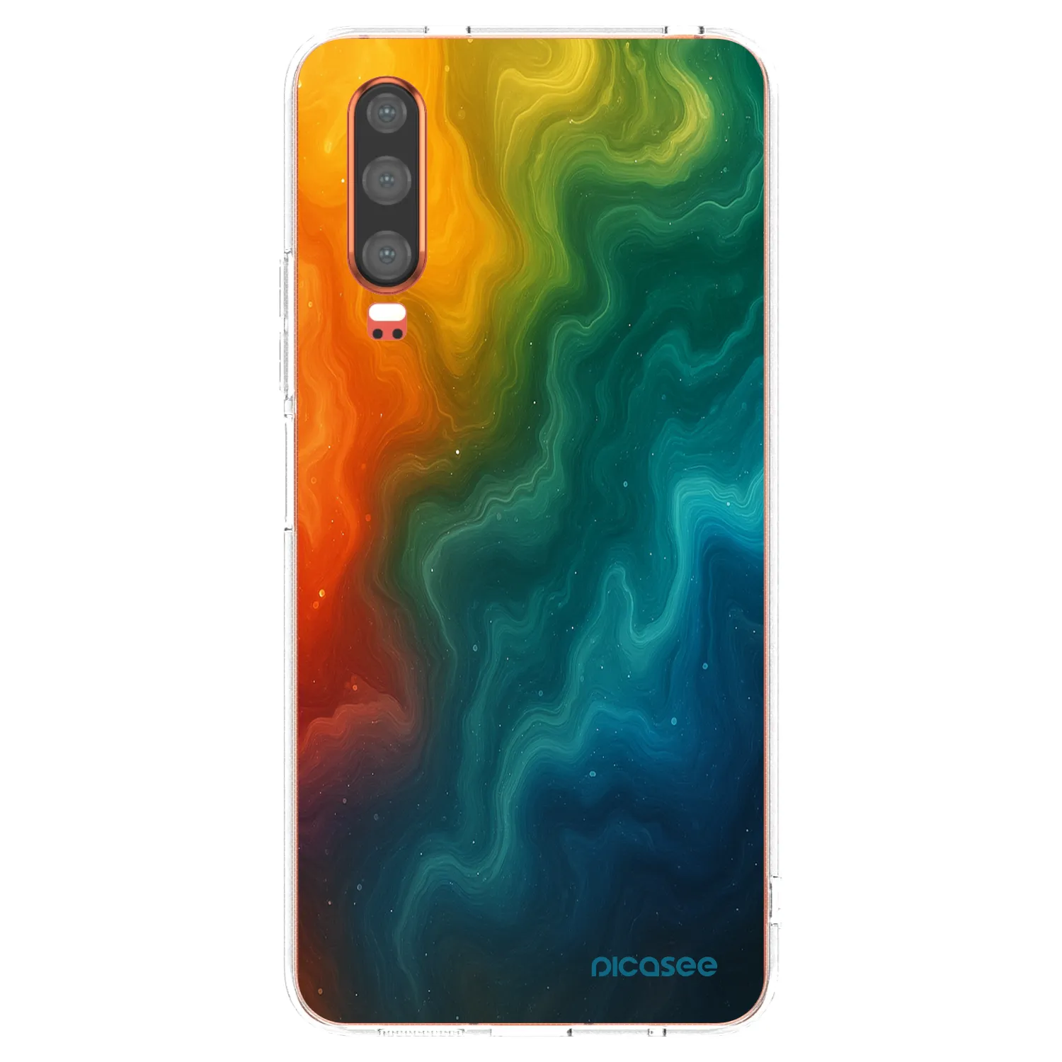 Picasee Huawei P30 Hülle - Transparentes Silikon - Solar