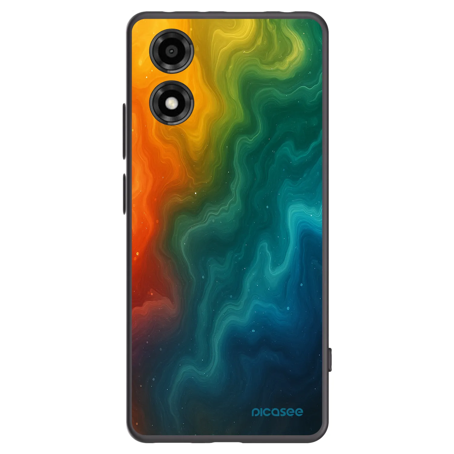 Picasee Motorola Moto E14 Hülle - Schwarzes Silikon - Solar