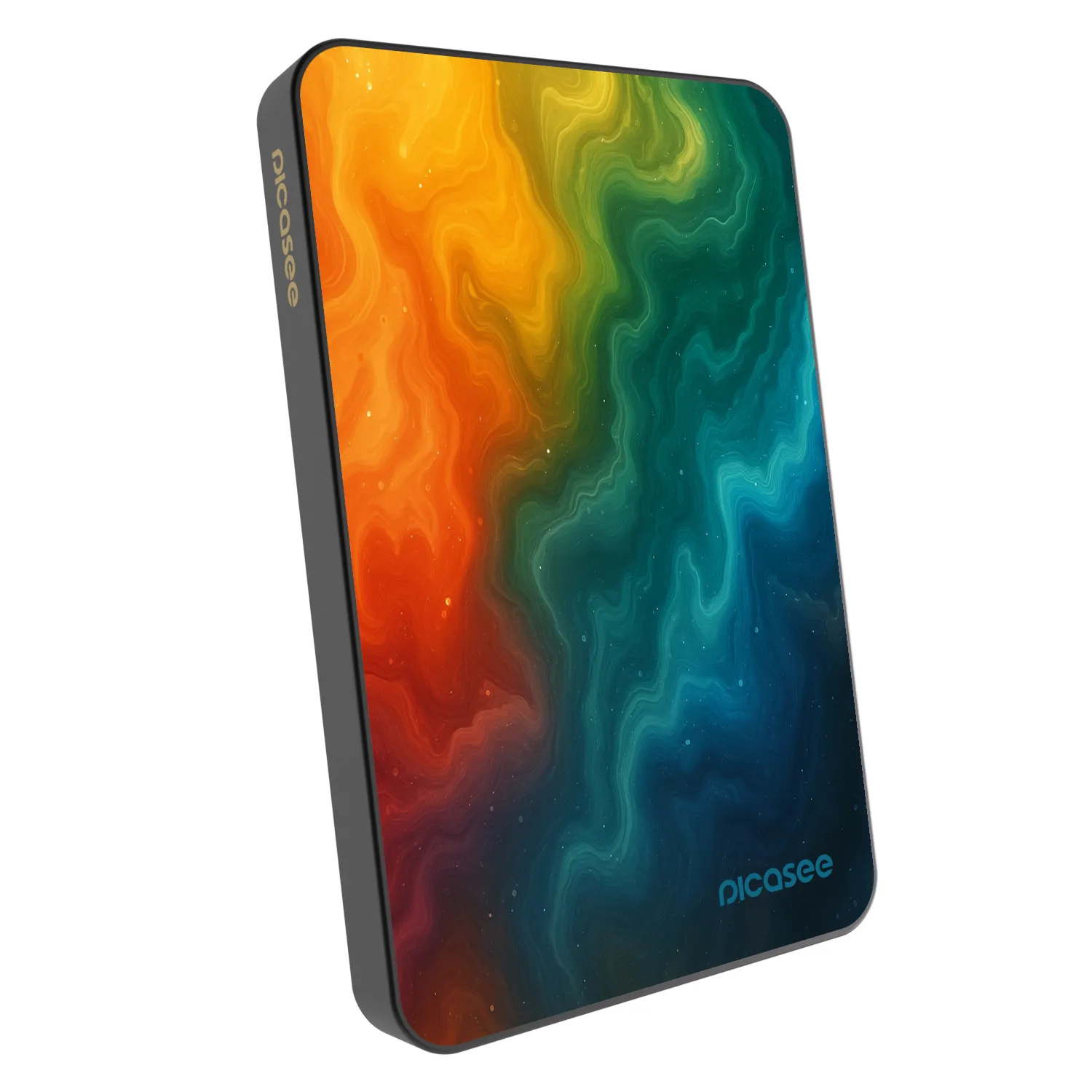 Picasee Powerbank mit MagSafe 5 000 mAh Grau - Solar