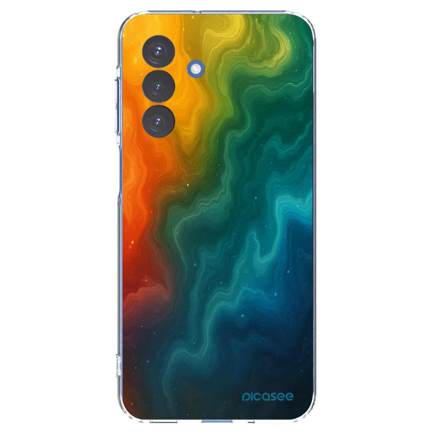 Picasee Samsung Galaxy A17 5G Hülle - Transparentes Silikon - Solar