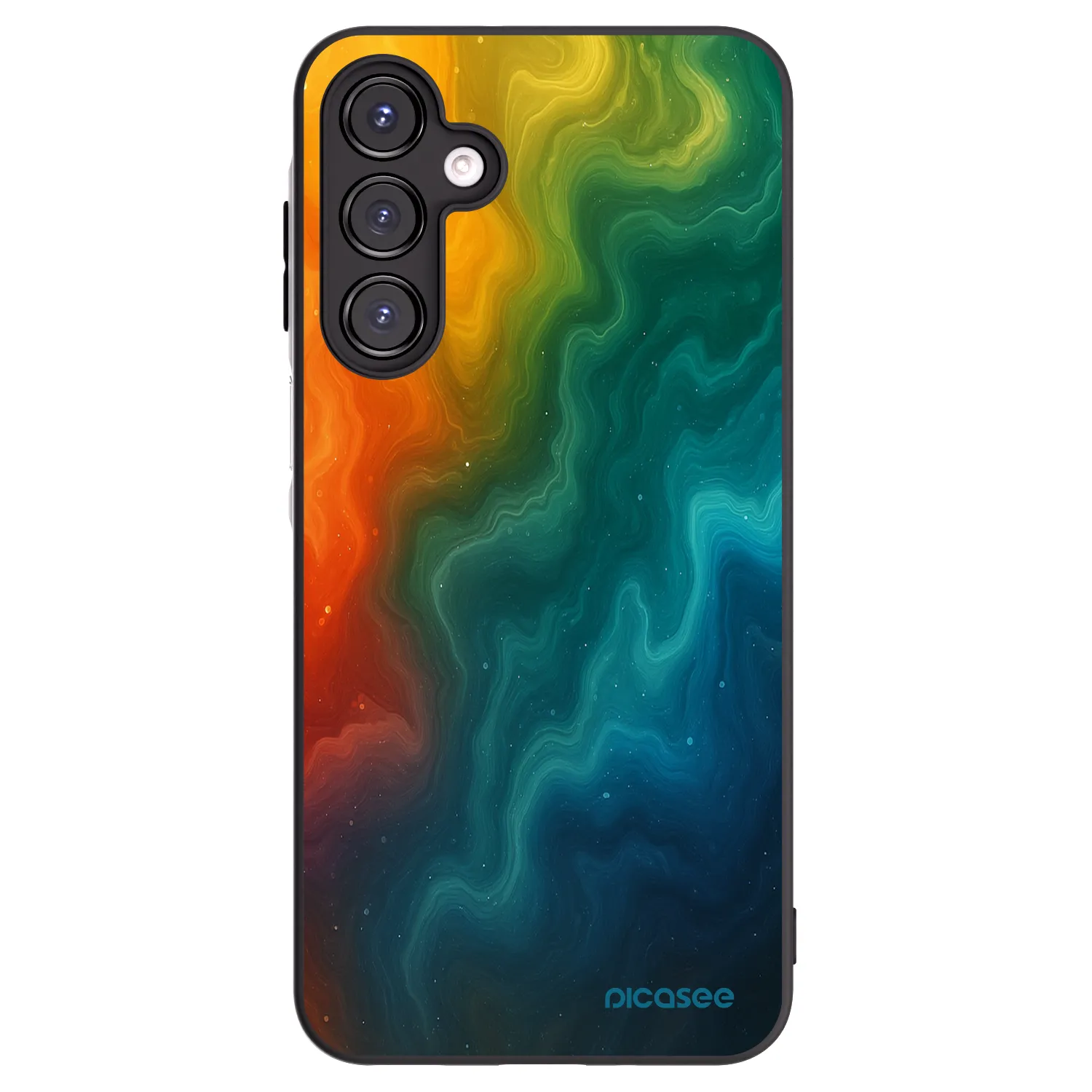 Picasee Samsung Galaxy A16 4G Hülle - Schwarzes Silikon - Solar