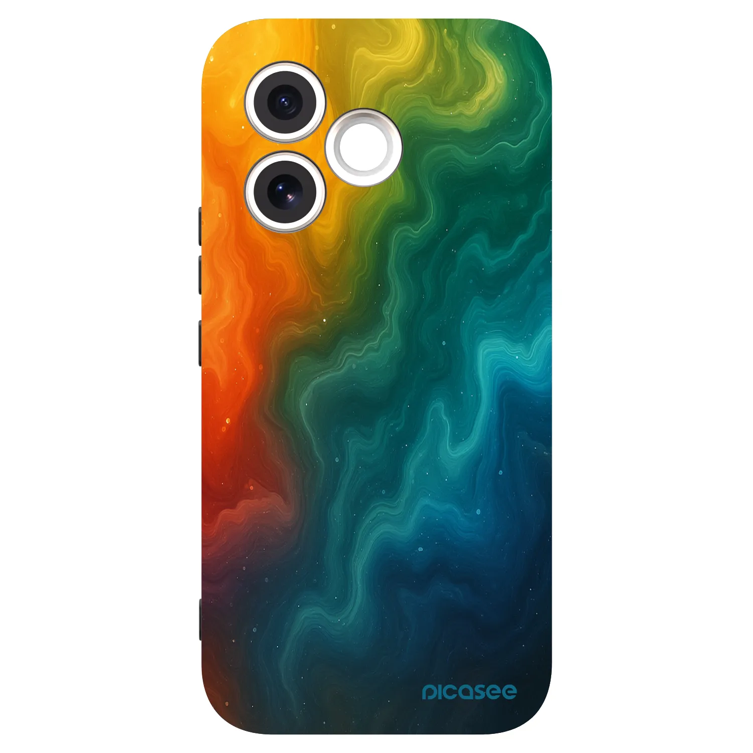Picasee Honor 600 Lite Hülle - Schwarzes Silikon - Solar