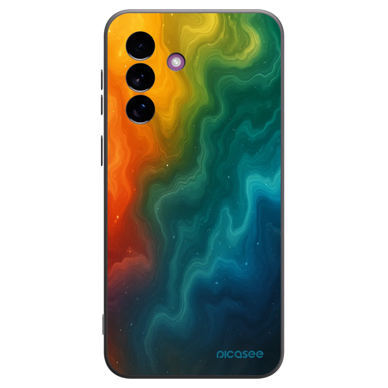 Picasee Samsung Galaxy A37 Hülle - Schwarzes Silikon - Solar