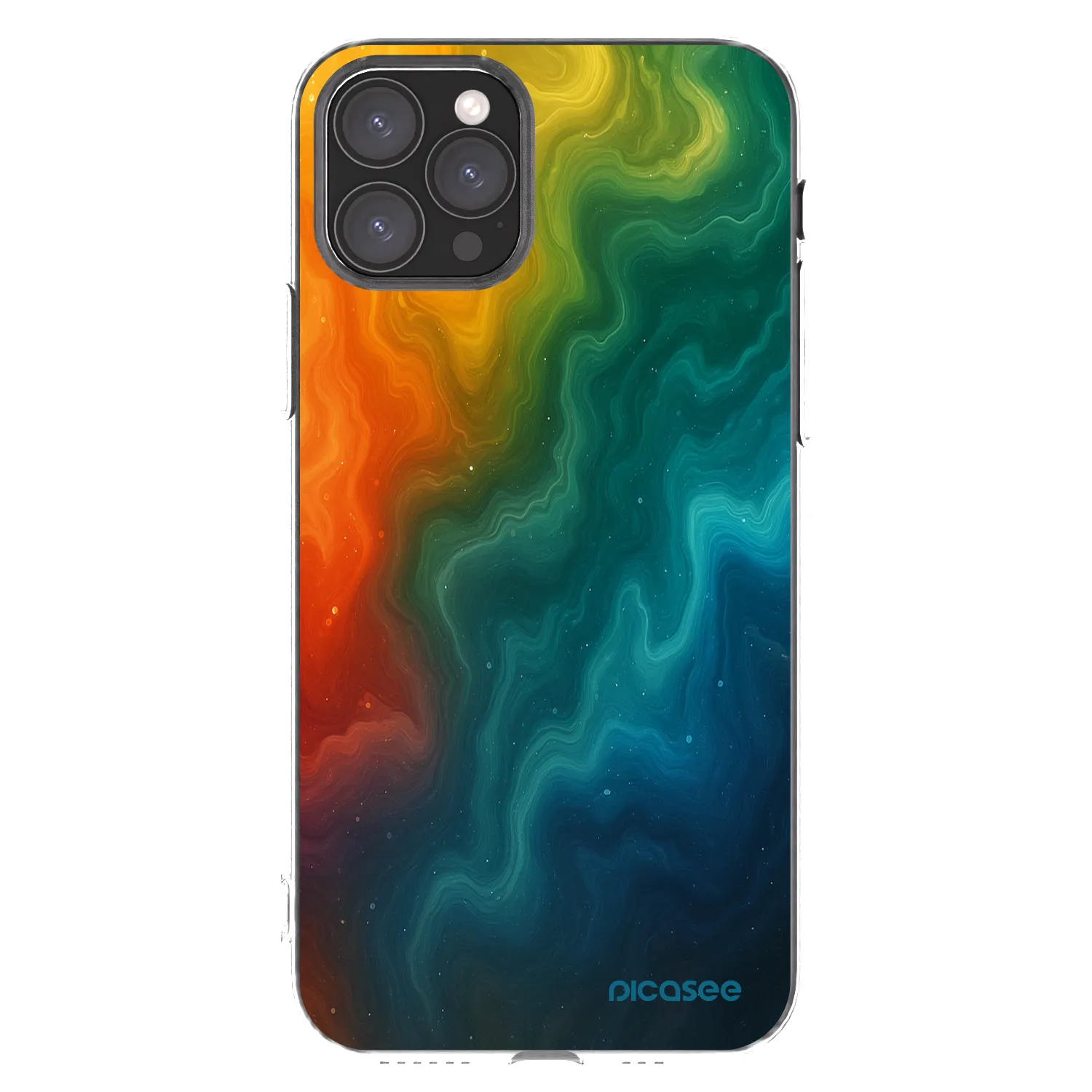 Picasee Apple iPhone 11 Pro Hülle - Transparentes Silikon - Solar