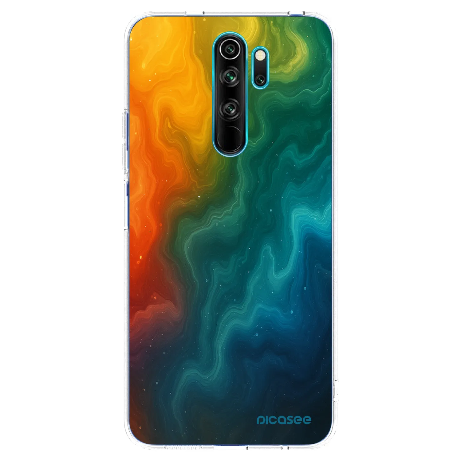 Picasee Xiaomi Redmi Note 8 Pro Hülle - Transparentes Silikon - Solar