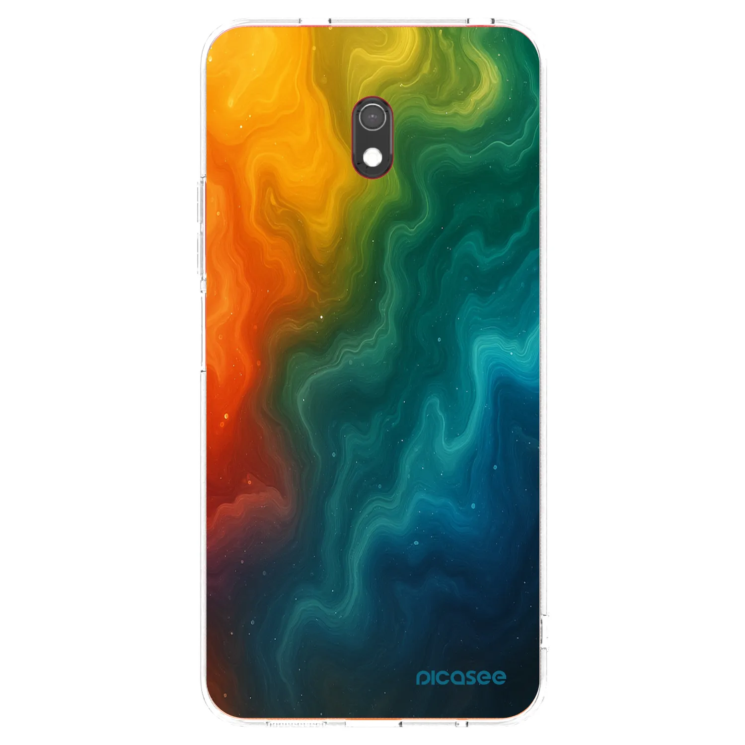 Picasee Xiaomi Redmi 8A Hülle - Transparentes Silikon - Solar