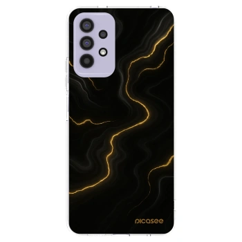 Picasee Samsung Galaxy A32 4G SM-A325F Hülle - Transparentes Silikon - Thunder