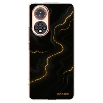 Picasee Honor 50 5G Hülle - Transparentes Silikon - Thunder