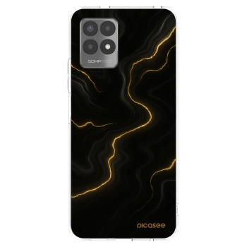 Picasee Realme 8i Hülle - Transparentes Silikon - Thunder