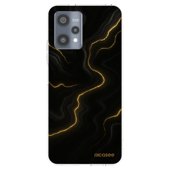 Picasee Realme 9 Pro 5G Hülle - Transparentes Silikon - Thunder