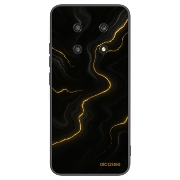 Picasee Honor Magic4 Lite 5G Hülle - Schwarzes Silikon - Thunder