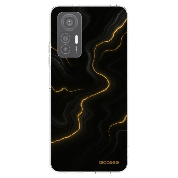 Picasee Xiaomi 12 Lite Hülle - Transparentes Silikon - Thunder