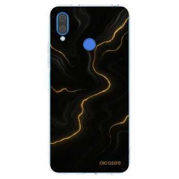 Picasee Huawei Nova 3i Hülle - Transparentes Silikon - Thunder