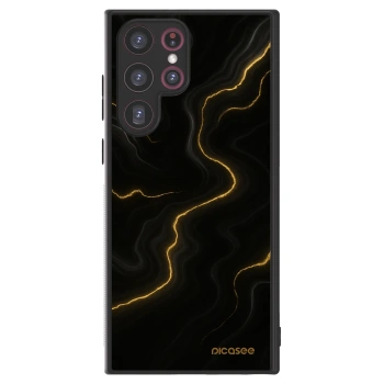 Picasee ULTIMATE CASE PowerShare für Samsung Galaxy S22 Ultra 5G - Thunder