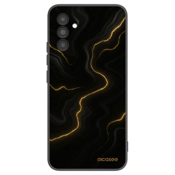 Picasee Samsung Galaxy A04s A047F Hülle - Schwarzes Silikon - Thunder