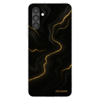 Picasee Samsung Galaxy A04s A047F Hülle - Transparentes Silikon - Thunder