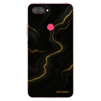 Picasee Xiaomi Mi 8 Lite Hülle - Transparentes Silikon - Thunder