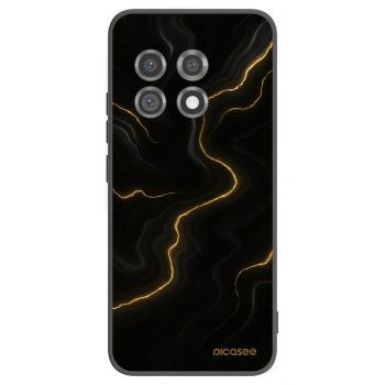 Picasee OnePlus 11 5G Hülle - Schwarzes Silikon - Thunder