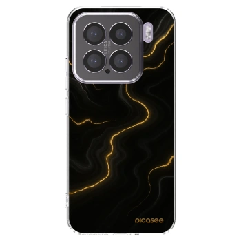 Picasee Xiaomi 15 Hülle - Transparentes Silikon - Thunder