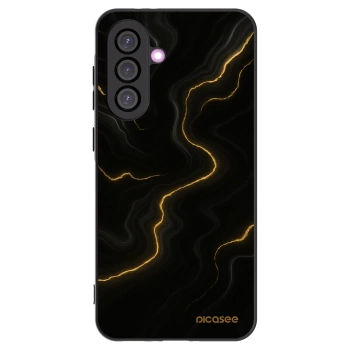 Picasee Samsung Galaxy A36 5G Hülle - Schwarzes Silikon - Thunder