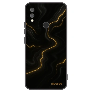 Picasee Xiaomi Redmi Note 7 Hülle - Schwarzes Silikon - Thunder