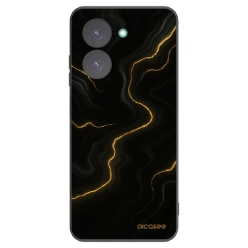 Picasee Xiaomi Redmi A5 Hülle - Schwarzes Silikon - Thunder