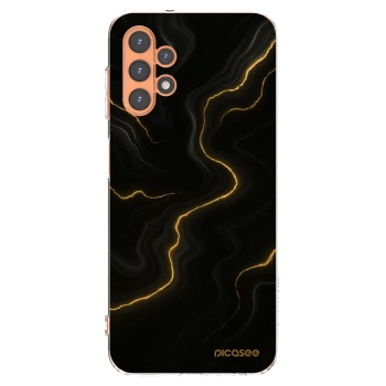 Picasee Samsung Galaxy A13 5G Hülle - Transparentes Silikon - Thunder