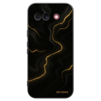 Picasee Google Pixel 10a Hülle - Schwarzes Silikon - Thunder