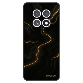 Picasee Xiaomi Redmi Note 15 5G Hülle - Schwarzes Silikon - Thunder