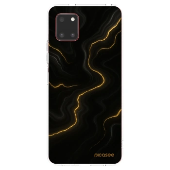 Picasee Samsung Galaxy Note 10 Lite N770F Hülle - Transparentes Silikon - Thunder