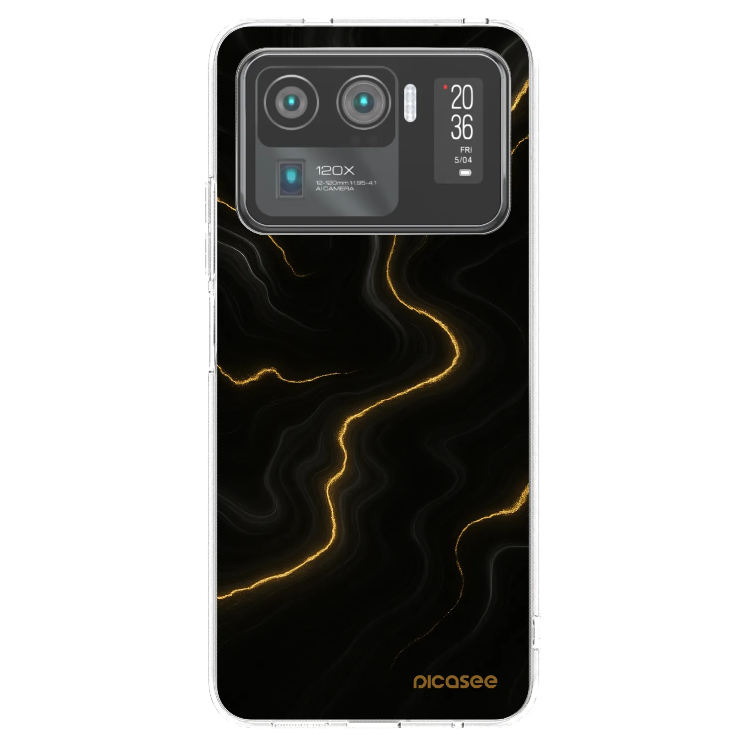 Picasee Xiaomi Mi 11 Ultra Hülle - Transparentes Silikon - Thunder