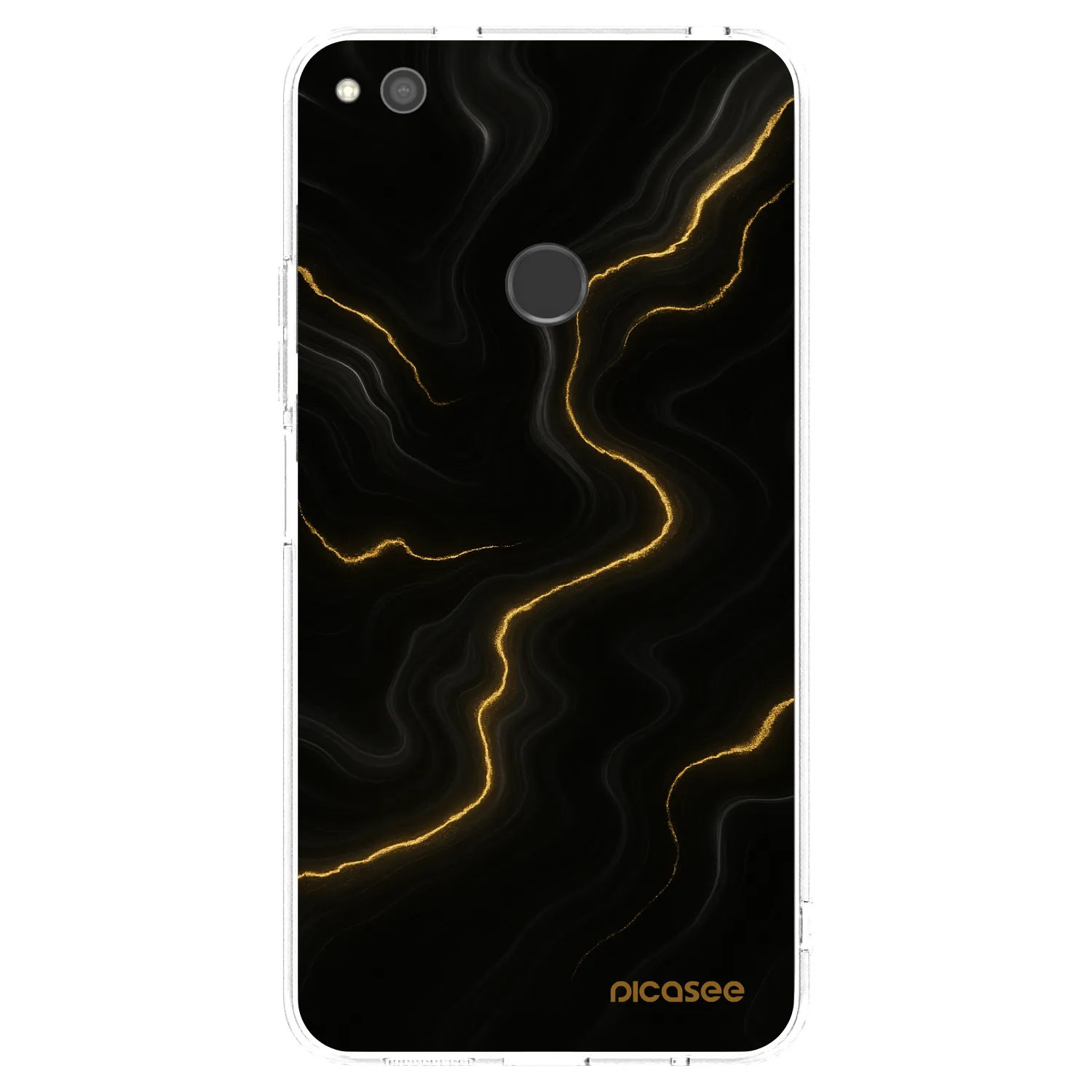 Picasee Huawei P9 Lite 2017 Hülle - Transparentes Silikon - Thunder