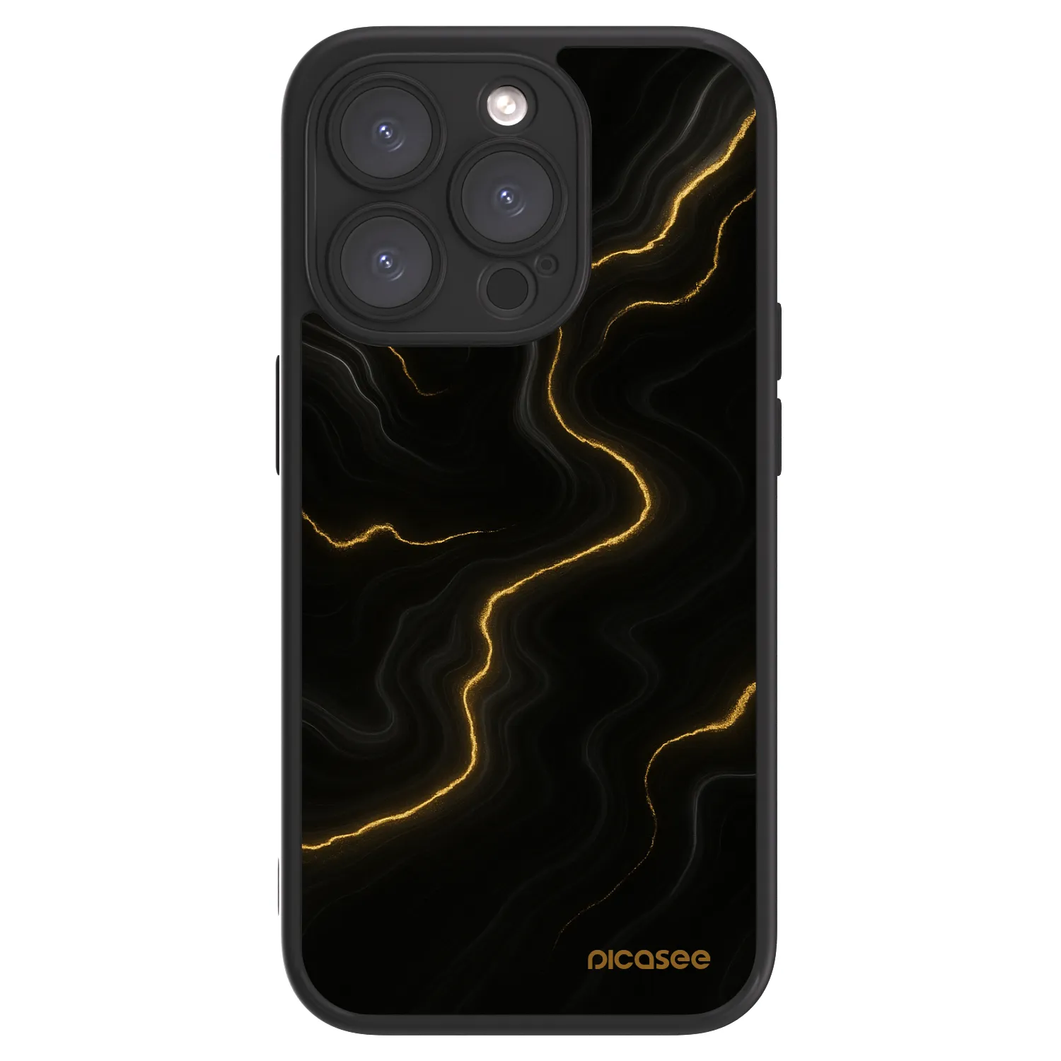 Picasee ULTIMATE CASE MagSafe für Apple iPhone 15 Pro - Thunder